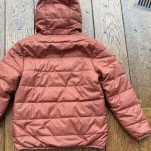 Patagonia Kids Reversible Ready Freddy Hoody Jacket Burl Red Size XL (14) NWT